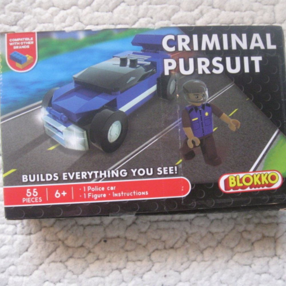 5/$20 Blokko Criminal Pursuit Building Blocks